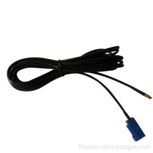 FAKRA C Female to MCX S/T Male Cable, RG174, 3.6 meters